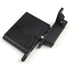 D-Hinge петля скрытая 3D-регулировкой фасада черная  (левая + правая и заглушки) (TD00RL + LK132)